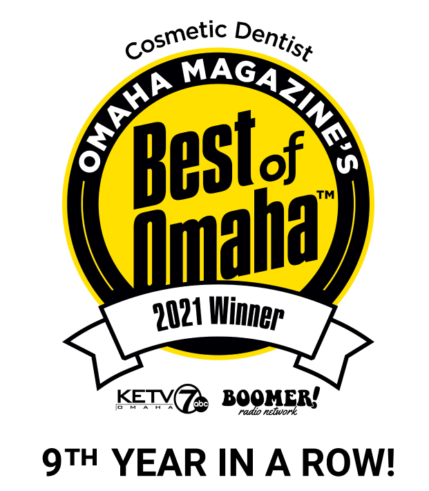 Best of Omaha 2021 Winner-Omaha Magazine Logo-9th year in a row